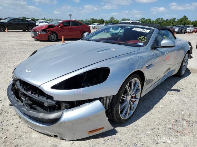 Aston Martin Db9 2013 Silver vin: SCFFDABM7DGB14650